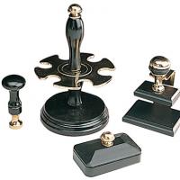 decodesk portasellos 6 Plazas madera negra