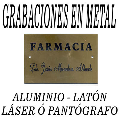 Placa Metal